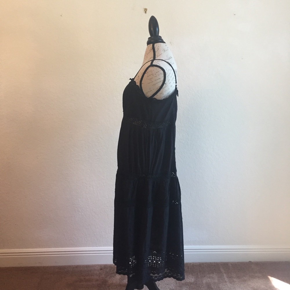 SOLD! Free People crochet Intimately M maxi dress - Picture 4 of 8